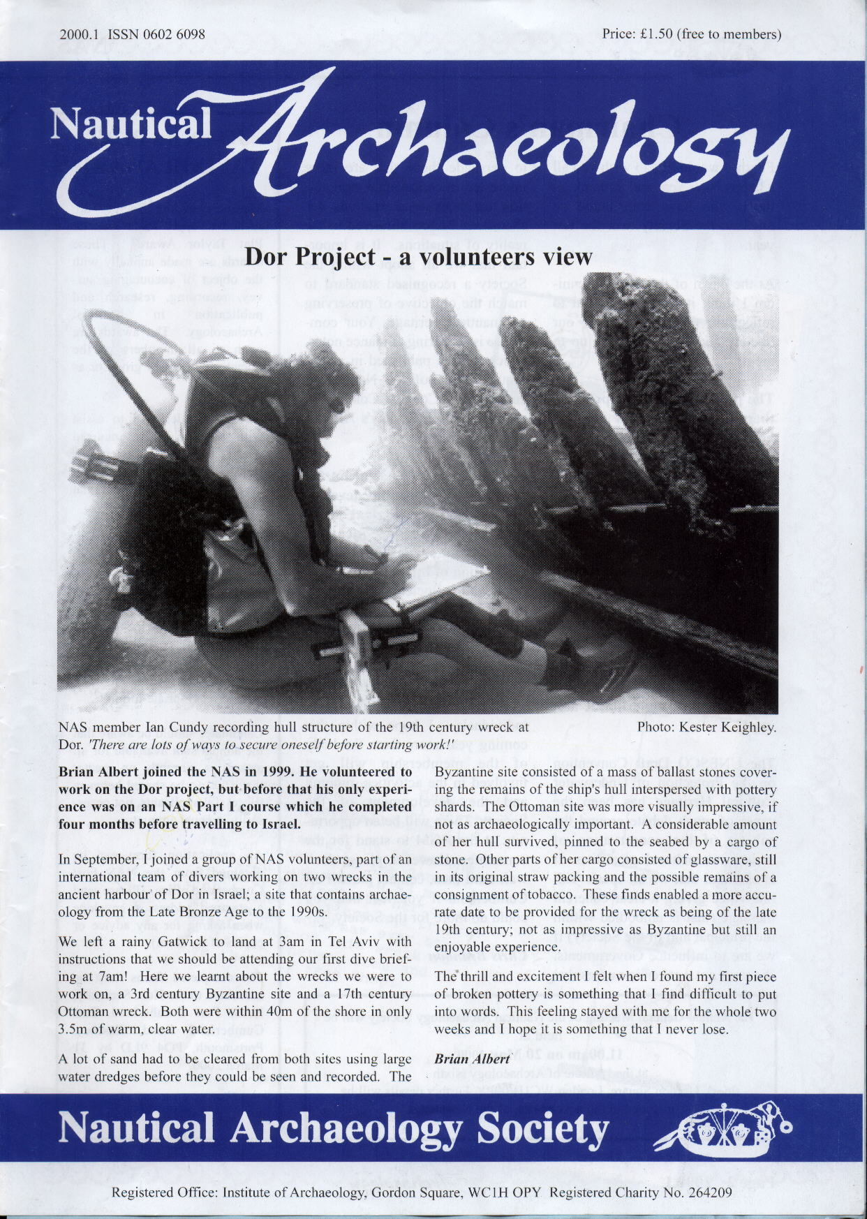 Article in the NAS quarterly magazine